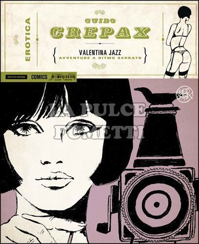 EROTICA #    23 - GUIDO CREPAX - VALENTINA JAZZ: AVVENTURE A RITMO SERRATO